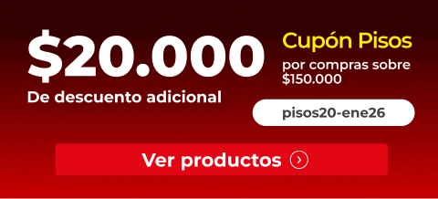 Cupón Pisos