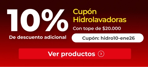 Cupón Hidrolavadoras