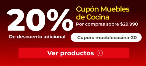 Cupón Muebles de cocina