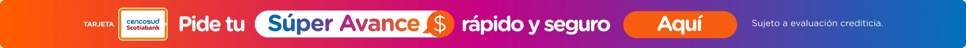 Super avance tarjeta cencosud