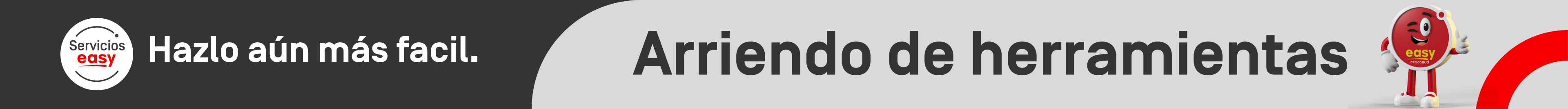 Arriendo herramientas